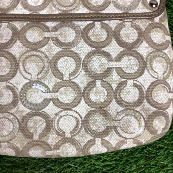 Coach Poppy Kristin Logo Small Shoulder Bag & Card Wallet - Picture 10 of 16